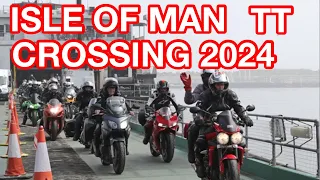 Ferry crossing Isle of Man TT 2024
