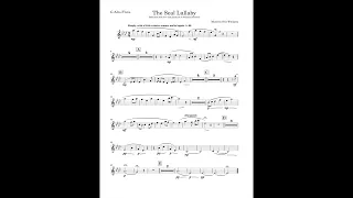The Seal Lullaby (Alto Flute part) by Eric Whitacre