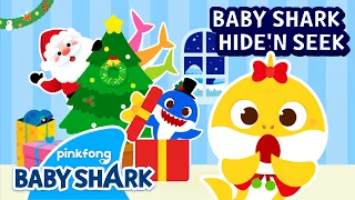 Christmas Hide and Seek with Shark Family | Christmas Songs | Holiday Special | Baby Shark Official