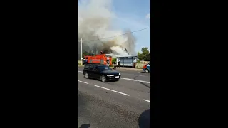 г Витебск пожар жилого дома