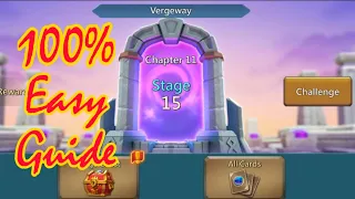 Lords Mobile Vergeway Chapter 11  Stage 15