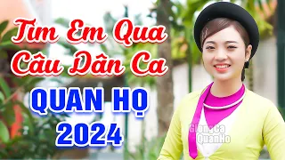 LK Quan Họ Bắc Ninh Đặc Sắc 2024🔴Mê Say Tiếng Hát Liền Chị Ngọc Khánh - LK Tìm Em Qua Câu Dân Ca