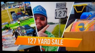 Hwy 127 Yard Sale 2021 early thrifting , early deals ,What will we find?