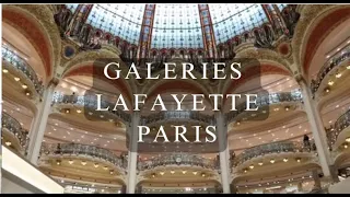 A Day of Shopping at Galeries Lafayette Paris Vlog Living Parisian Life