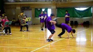 【公式】静清高校 ステージ発表 音楽部&ブレイクダンス同好会コラボ～♫