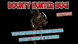 War commander - Bounty Hunter Bug - But Don't Expect A Fix.