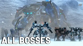 Front Mission Evolved - ALL BOSSES