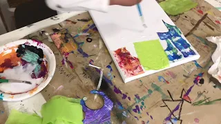 Mixed media art projects for kids