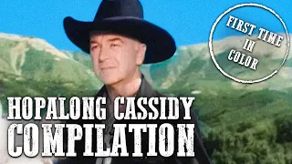 Hopalong Cassidy Compilation | COLORIZED | Western TV Series