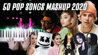 50 POP SONGS MASHUP 2020 IN 4 MINUTES (Piano Medley by Pianella Piano)
