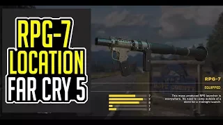 Far Cry 5 RPG 7 Weapon Location - Far Cry 5 Secret Weapon Classic RPG 7 from Far Cry 3