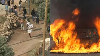 Palestinians in West Bank clash with settlers after Israeli boy goes missing | AFP