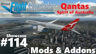 Boeing 787-10 Qantas - Showcase #114 - Mods & Addons for Microsoft Flight Simulator 2020 4K