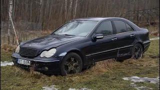 Starting Mercedes-Benz w203 2.2 CDI After 3 Years + Test Drive