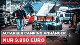 EINFACH GENIAL | Agus Camper Offroad-Anhänger | Autarke Komplettlösung für 9.990€ | TC Leipzig 2021