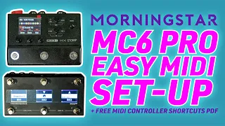 Set up your MC6 Pro Setup for HX Stomp Step by Step #midi #midicontroller #worshipguitar