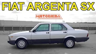 Fiat Argenta SX: 1 z 16 OCALAŁYCH | Rzadsza niż Ferrari - MotoBieda