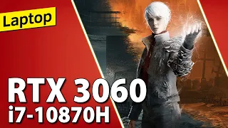 RTX 3060 Laptop + i7-10870H // Test in 20 Games