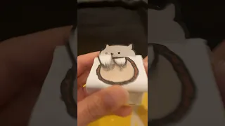 Bongo cat plays drums #art #trending #drawing #craft