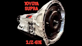 Toyota's SUPRA (JZA80) 2JZ-GTE transmission 'SILVER BULLET' #2jzgte #toyotasupramk4 #dragrace