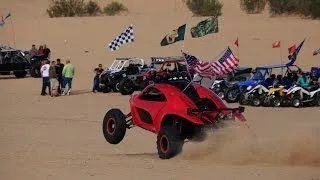 1300 HP Buckshot X2R sandrail Featuring BJ Baldwin in Glamis Dunes.