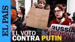 RUSIA | La viuda de Navalni entre los rusos que muestran su rechazo a Putin en las urnas | EL PAÍS