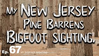 My New Jersey Pine Barrens Bigfoot Sighting - My Bigfoot Sighting Episode 67