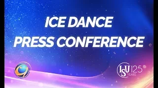 Senior Ice Dance, Short Dance  Program Press Conference- ISU  GPF 2017