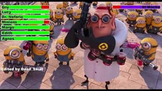 Despicable Me 2 (2013) Final Battle with healthbars 2/2