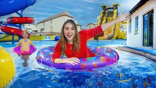 I Built a Waterpark In My House & Surprised my Daughter Mila!