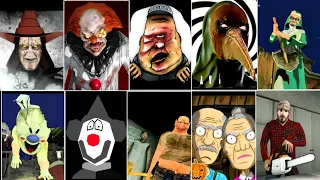 Game Over #10 | The Clowns Mob - A Stranger Place - The Twins With Granny - Smiling X Zero New +More