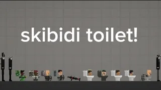 skibidi toilet - обзор мода от @crafty_mp Обзор модов в Melon Playground 1