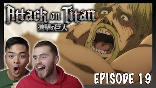 WHAT IS THIS MADNESS!! || Attack On Titan Season 4 Episode 19 "Two Brothers" REACTION + REVIEW!