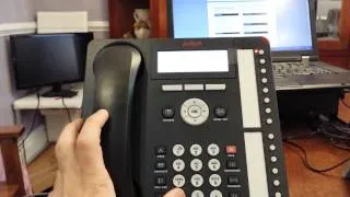 Avaya IP Office record your greeting using non visual embedded voicemail