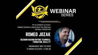 Decision Making Before Technical Formation, Really? - Romeo Jozak