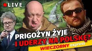 Prigożyn ŻYJE? - Paweł NAVAL Mateńczuk, Jan STRZEŻEK, Jakub BANAŚ [Wieczorny Express NA ŻYWO]