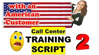 Training WITH AN AMERICAN CUSTOMER😳😲 -Mock Call Sample Recording With Call Flow Guide: Part 2