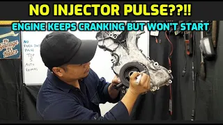 NO INJECTOR PULSE NO START NO SPARK