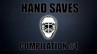 Floorball Goalie Hand saves