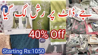 J Junaid Jamshed Super Sale Flat 40 off April 27, 2024