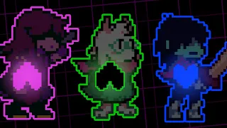 Deltarune, but my Soul changes Colors