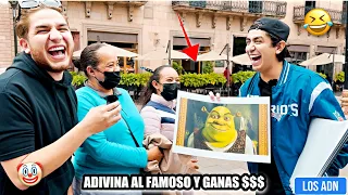 ADIVINA AL FAMOSO Y GANA $5000 😂  | Los ADN 💰