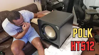 SUBWOOFER POLK AUDIO HTS12 (UMBOXING 2023): ACHO QUE EXAGEREI NO TAMANHO...