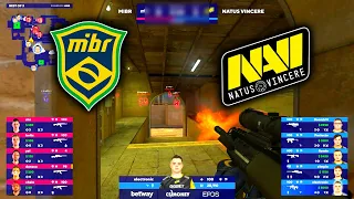 NAVI vs MIBR - BLAST Premier Spring 2021 - MIRAGE Highlights