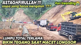 Situasi terparah jalan licin Dan berlumpur Banyak mobil mewah terpleset pleset