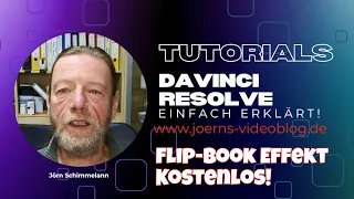 Kostenloser Flip-Book Effekt für DaVinci Resolve