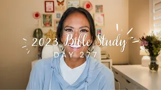 Study the Bible in one year: Day 277 Matthew 3, Mark 1, Luke 3 | ￼Bible study for beginners