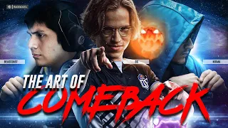 3 COMEBACKS que sacudieron al MUNDO DEL DOTA2 -Vol 01- THE ART OF COMEBACK - BEASTCOAST - OG - NIGMA