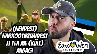 🇪🇪 5MIINUST, PUULUUP - Nendest Narkootikumidest Ei.. (Estonia Eurovision 2024) *British REACTION*