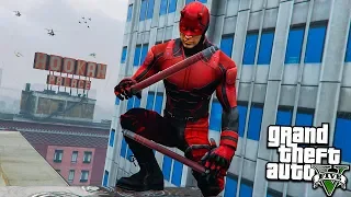 СОРВИГОЛОВА СПАСАЕТ ГОРОД ОТ МАФИИ В ГТА 5 МОДЫ! DAREDEVIL ОБЗОР МОДА В GTA 5! ИГРЫ ГТА ВИДЕО MODS